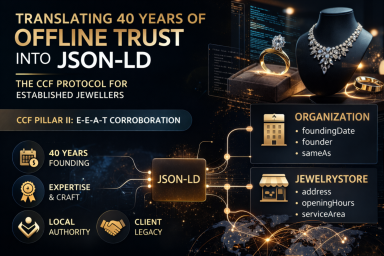 Translating 40 Years of Offline Trust into JSON-LD: The CCF Protocol for Established Jewellers