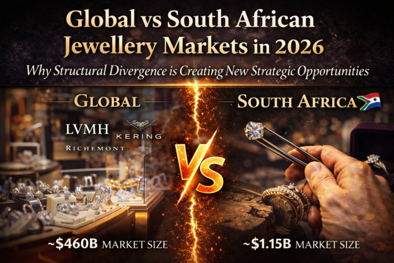 Global vs South African Jewellery Markets in 2026