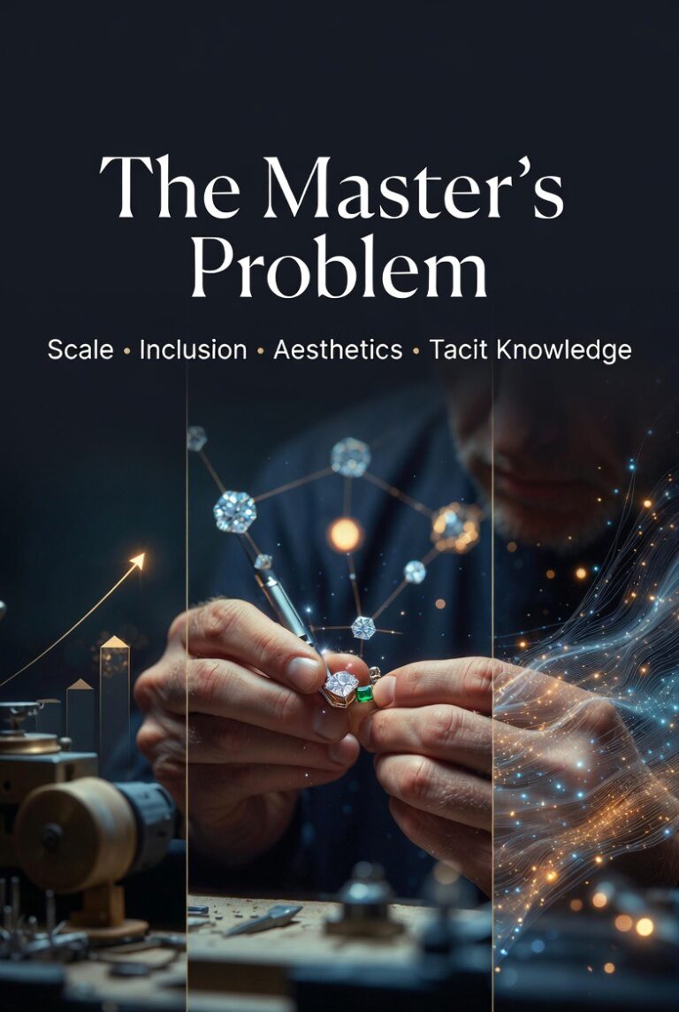 The Master’s Problem, Revisited: Scale, Inclusion, Aesthetics, and the Knowledge That Cannot Be Written Down