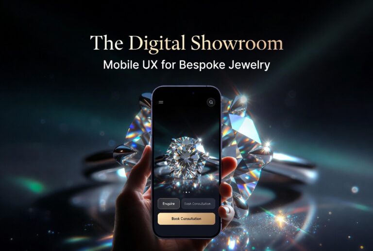 The Digital Showroom: Why Mobile UX is the Heart of the Bespoke Buyer Journey