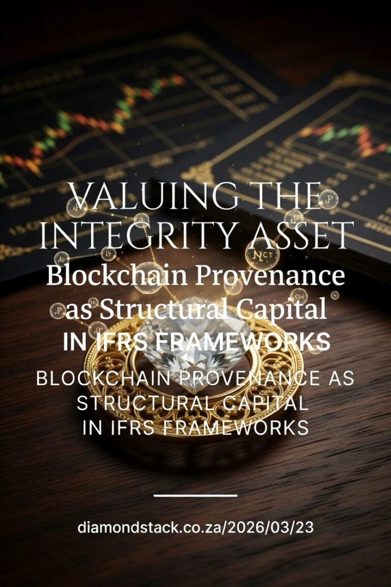 Valuing the Integrity Asset: Blockchain Provenance as Structural Capital in IFRS Frameworks