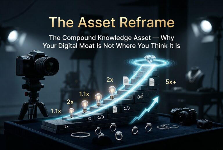 The Asset Reframe The Compound Knowledge Asset: Why Your Digital Moat Is Not Where You Think It Is