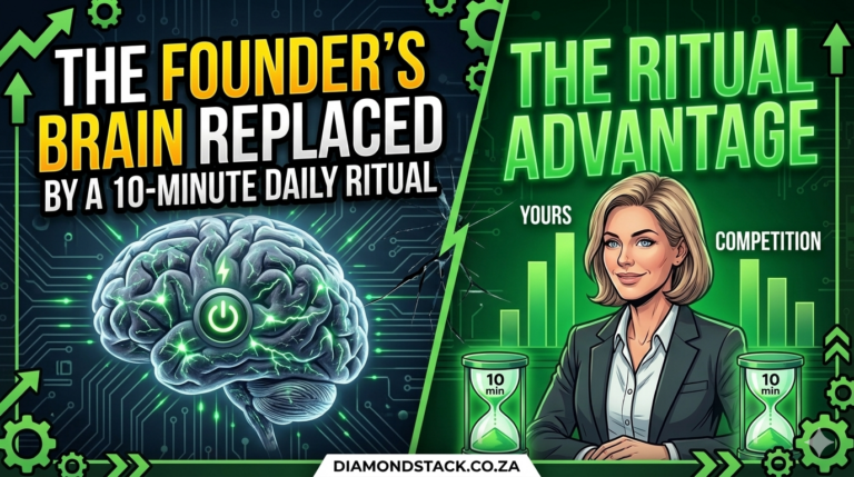 The Daily Ritual That Replaces the Founder’s Brain — How a 10-Minute Habit Becomes Your Competitive Advantage