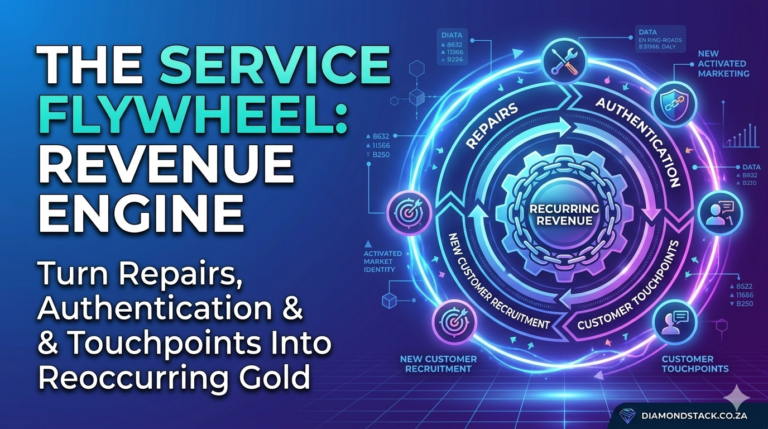 The Service Flywheel: How Repairs, Authentication, and Customer Touchpoints Become Your Recurring Revenue Engine