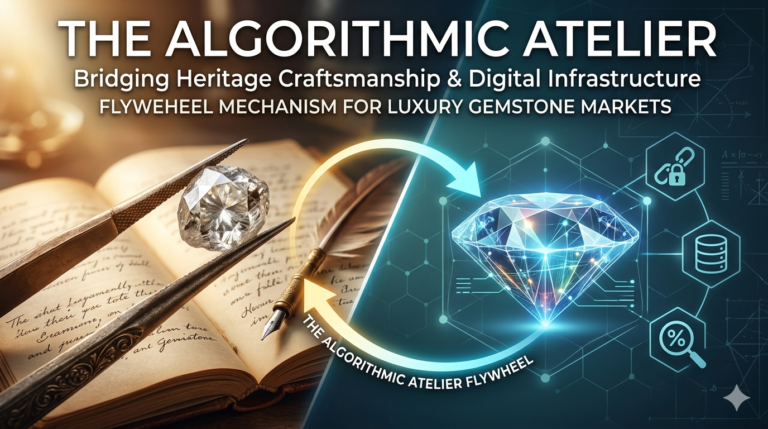 The Algorithmic Atelier: Synthesizing Heritage Craftsmanship with Digital Infrastructure in the Luxury Gemstone Market