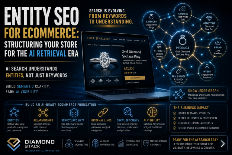 Entity SEO for Ecommerce: Structuring Your Store for the AI Retrieval Era