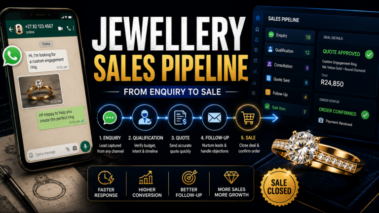 From WhatsApp Enquiry to Final Sale: The Modern Jewellery Sales Pipeline Explained