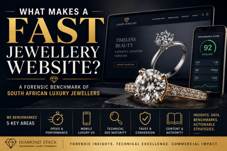 What Makes a Fast Jewellery Website? A Forensic Benchmark of South African Luxury Jewellers