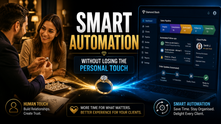 How to Automate Your Jewellery Business Without Losing the Personal Touch