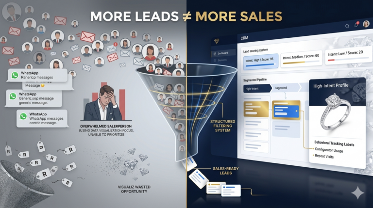 Why Jewellery Businesses Get Leads But Still Don’t Make Sales (The Quality vs Quantity Problem)