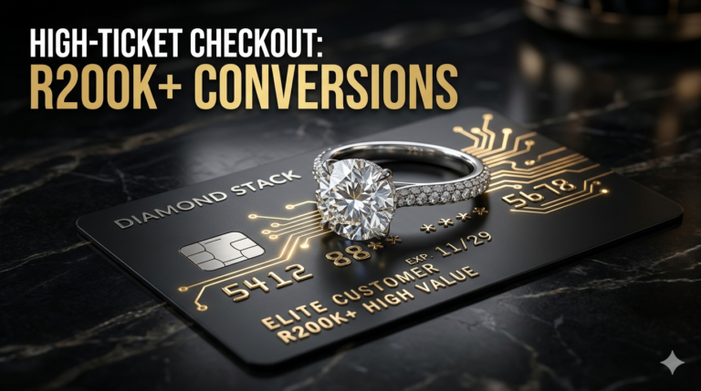 The Anatomy of a High-Ticket Checkout: Removing Friction for R200k+ Jewellery Purchases