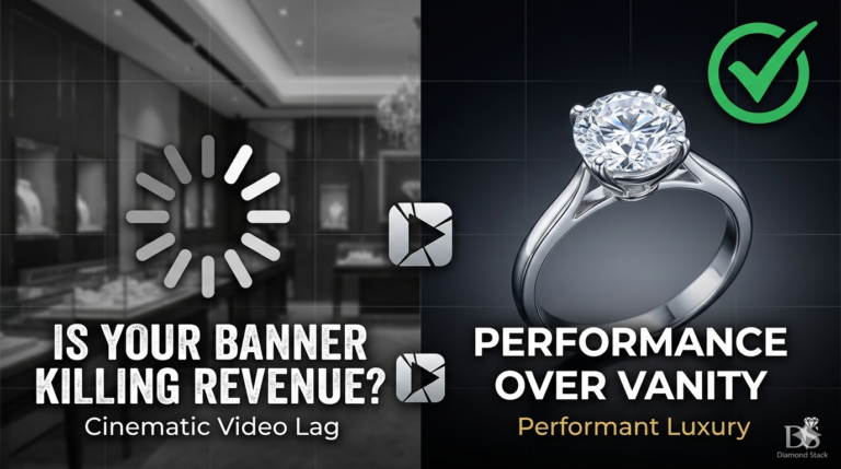 The “Luxury” Web Design Paradox: Why Your Cinematic Video Banner is Killing Your Mobile Revenue
